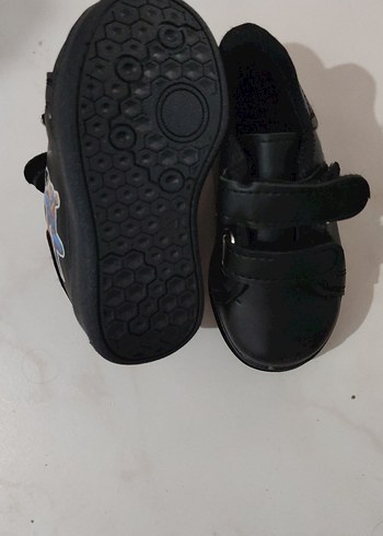 Siyah Erkek Çocuk Sneakers Super Kahraman Baskılı - Görsel 3