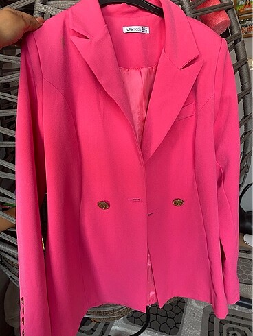 Pembe Blazer Ceket