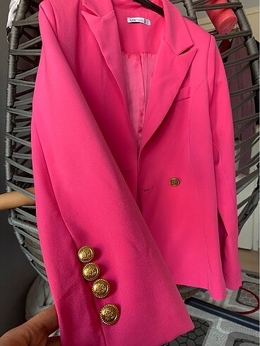 Diğer Pembe Blazer Ceket
