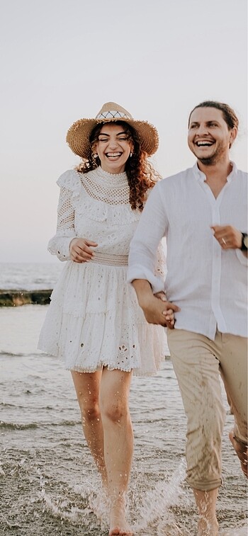 Beyaz elbise - Görsel 6