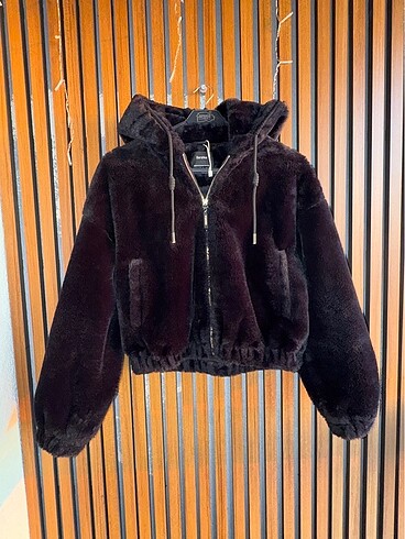 Bershka Bershka siyah kürk