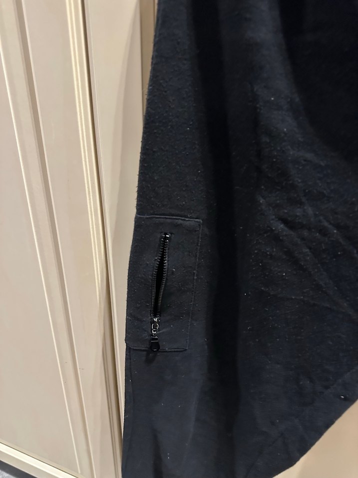 Siyah Erkek Kemerli Rahat Kesim Eşofman Altı - Görsel 4