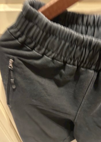 Erkek Siyah Fermuarlı Rahat Outdoor Eşofman - Görsel 4