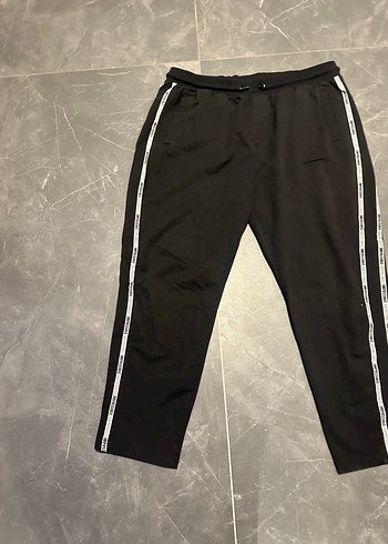 Siyah Belli Erkek Eşofman Altı - Görsel 2