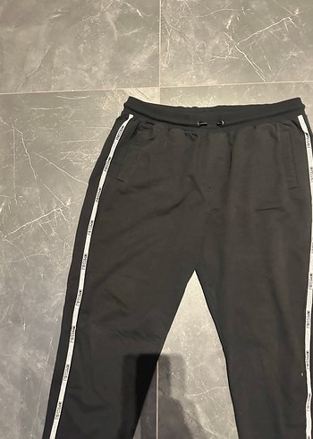 Siyah Belli Erkek Eşofman Altı - Görsel 3