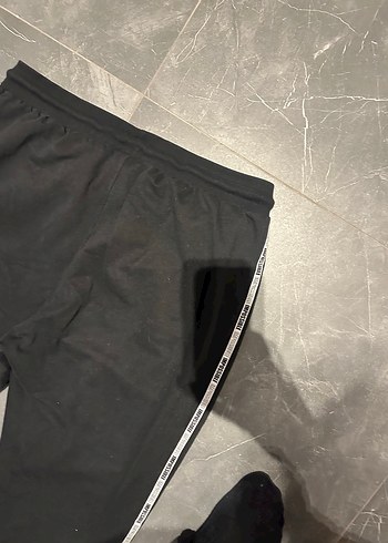 Siyah Belli Erkek Eşofman Altı - Görsel 9