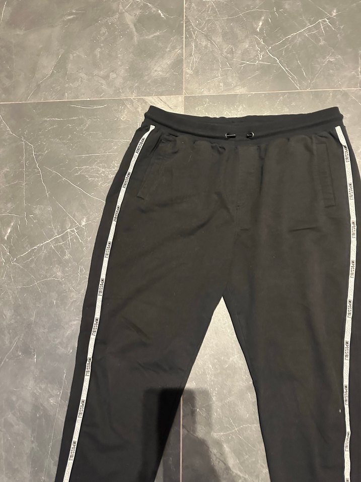 Siyah Belli Erkek Eşofman Altı - Görsel 3