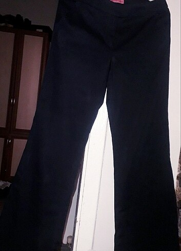Lâcivert M beden Kanvas Pantolon  - Görsel 2