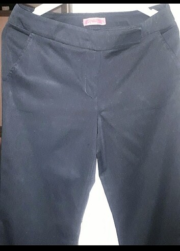 Lâcivert M beden Kanvas Pantolon  - Görsel 3