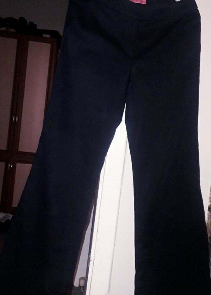 Lâcivert M beden Kanvas Pantolon  - Görsel 2