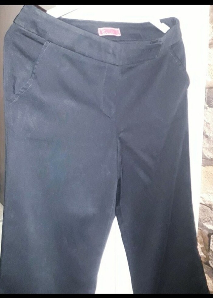 Lâcivert M beden Kanvas Pantolon  - Görsel 4