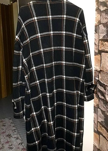 DİLVİN STANDART BEDEN PARKA EKOSE HIRKA - Görsel 2