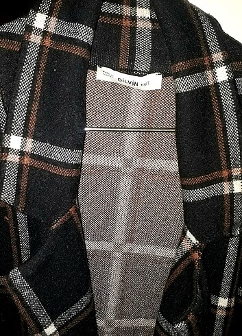 DİLVİN STANDART BEDEN PARKA EKOSE HIRKA - Görsel 4