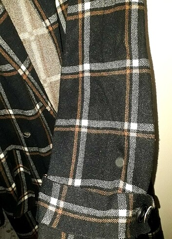 DİLVİN STANDART BEDEN PARKA EKOSE HIRKA - Görsel 6