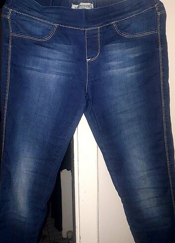 C&A kot pantolon jean mavi tayt görünümlü jean 38 beden - Görsel 3