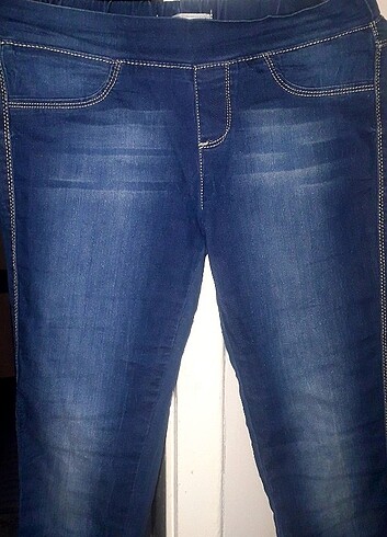 C&A kot pantolon jean mavi tayt görünümlü jean 38 beden - Görsel 4