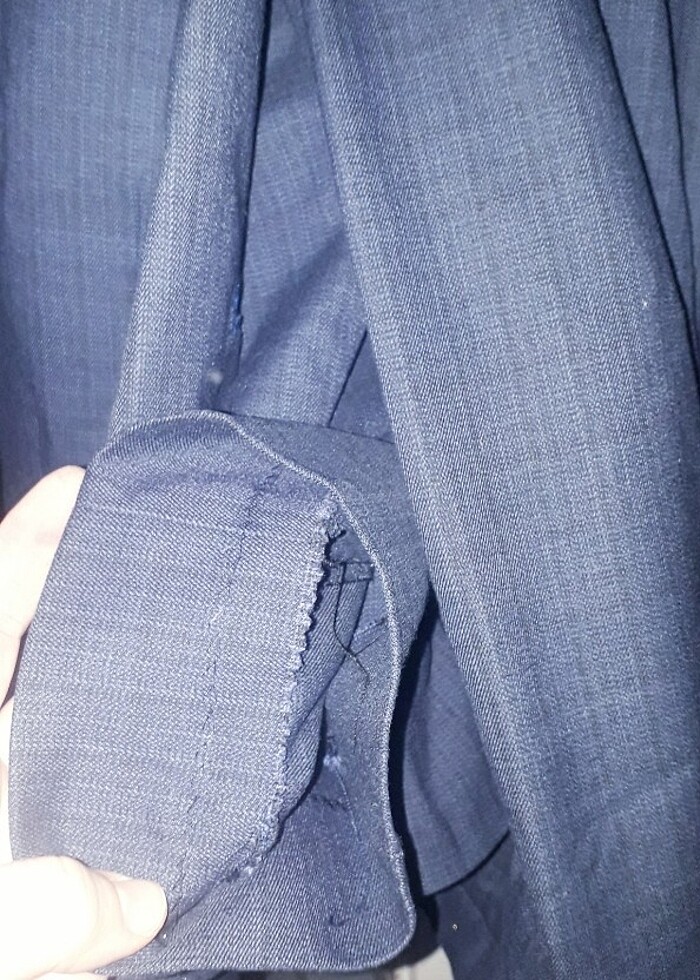 TOSS MARKA 48 BEDEN LACİVERT TAKIM ELBİSE - Görsel 3