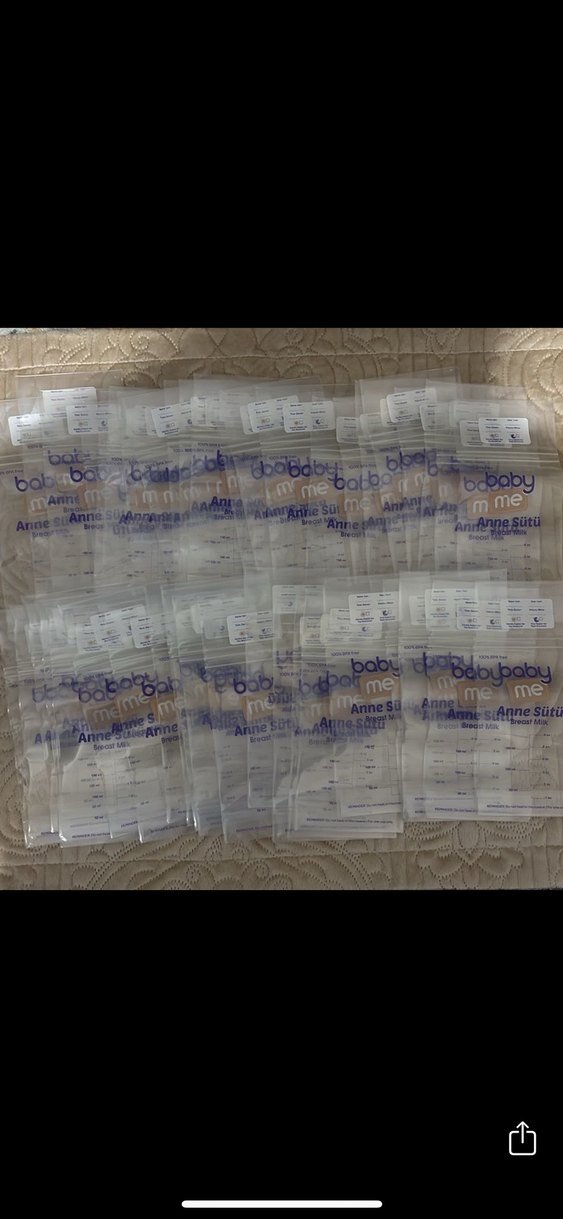 Baby me anne sütü saklama poşeti - Görsel 2