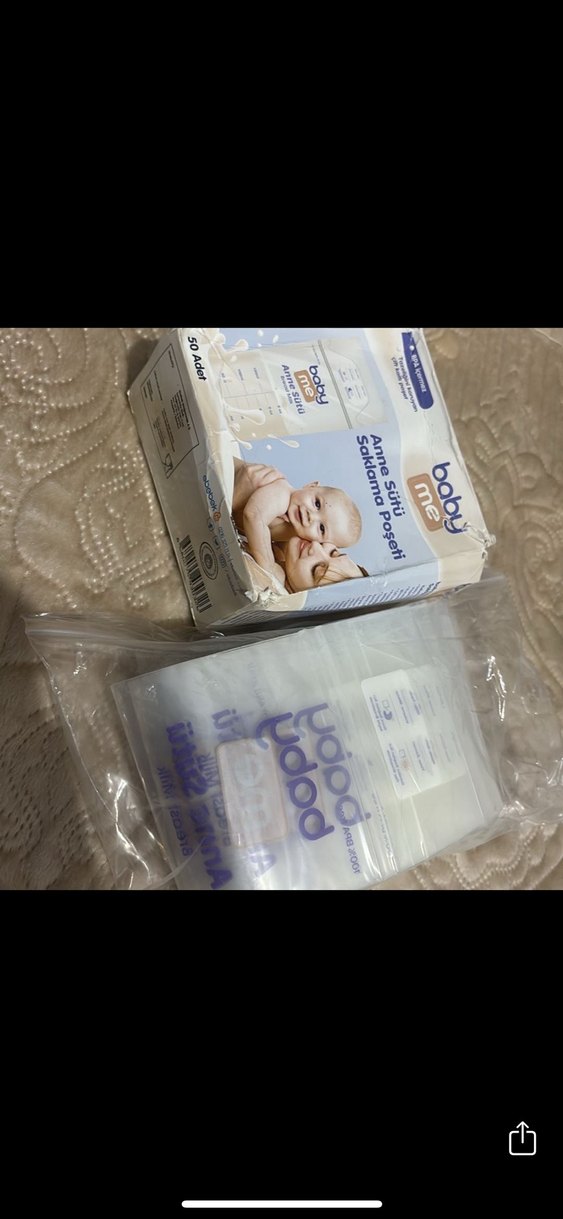 Baby me anne sütü saklama poşeti - Görsel 4