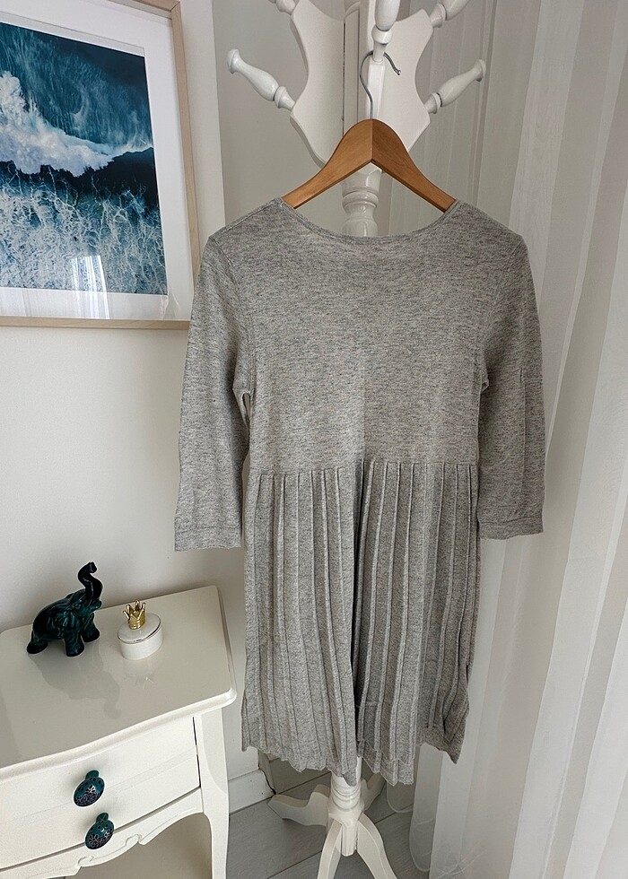 Yumuşacık yün elbise. - Görsel 2