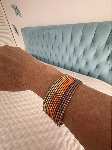 Zara?dan toprak rengi bilezikler ???? - Görsel 3