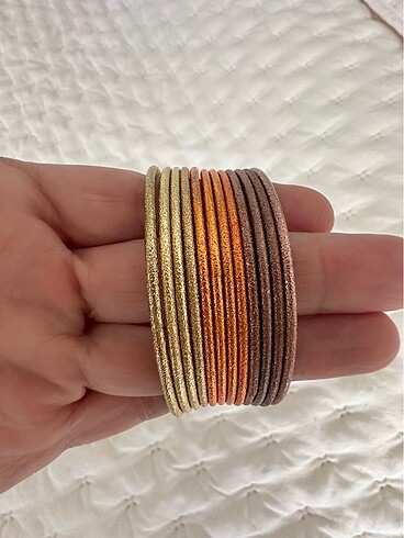 Zara?dan toprak rengi bilezikler ???? - Görsel 2