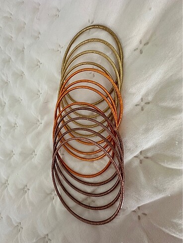 Zara?dan toprak rengi bilezikler ???? - Görsel 5