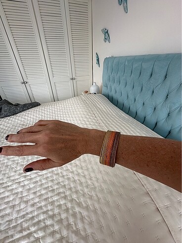 Zara?dan toprak rengi bilezikler ???? - Görsel 6