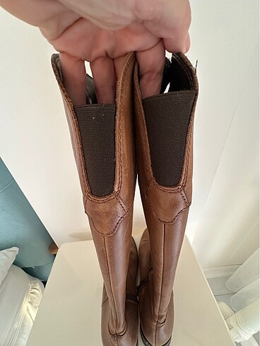 Yurt dışından birinci kalite gerçek deri çizmeler. - Görsel 5