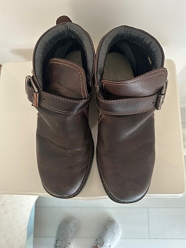 Yurtdışından tabanı kalın gerçek deri harika botlar. - Görsel 4
