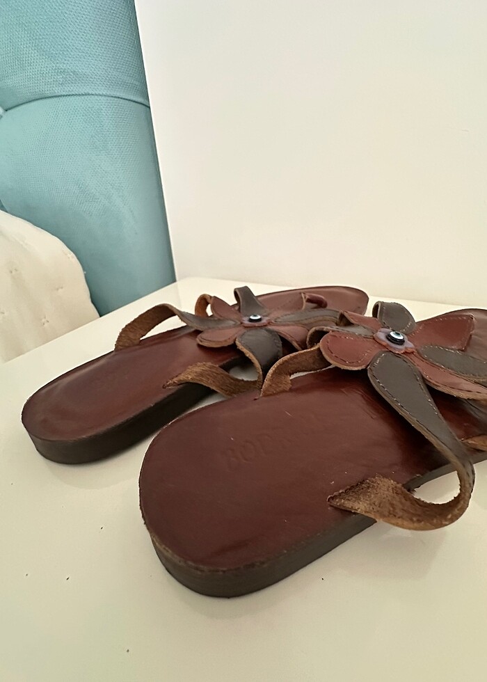 Deri, Bodrum sandaleti - Görsel 3