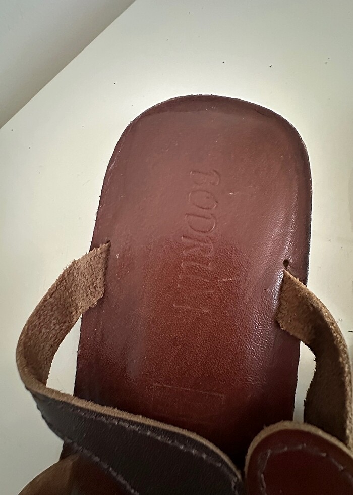 Deri, Bodrum sandaleti - Görsel 4