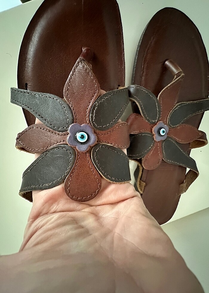 Deri, Bodrum sandaleti - Görsel 2