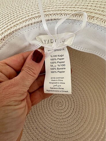 Yargıcıdan dan Hazır güneş şapkası - Görsel 6