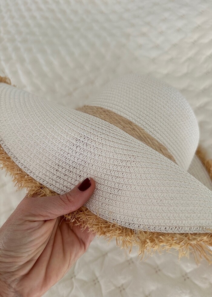 Yargıcıdan dan Hazır güneş şapkası - Görsel 3