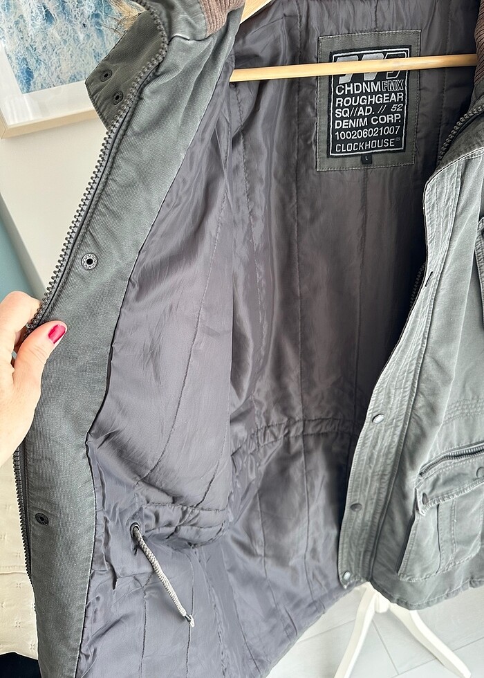 Süper şık mont - Görsel 4