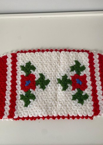 Renkli Örgü Banyo lifi - Görsel 3