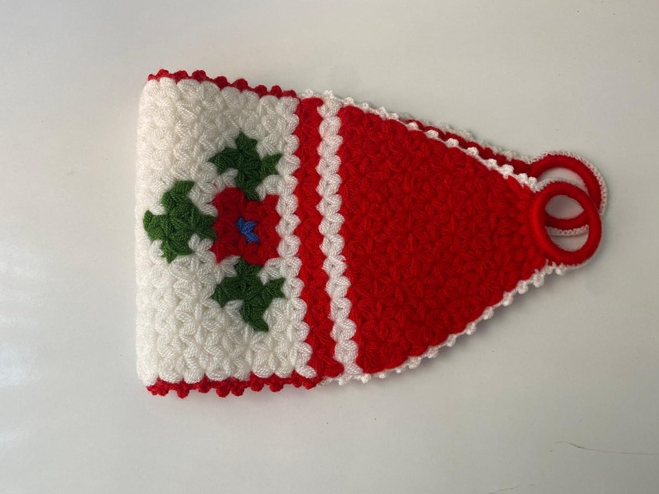 Renkli Örgü Banyo lifi - Görsel 2