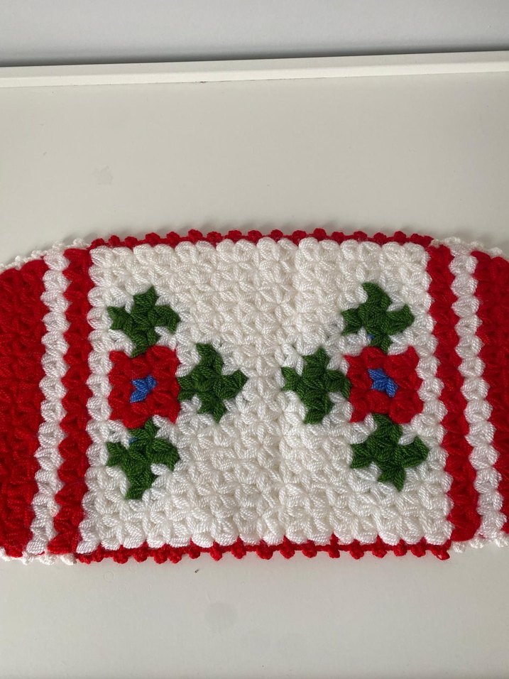 Renkli Örgü Banyo lifi - Görsel 3