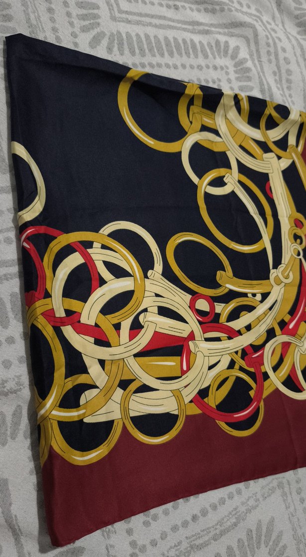 Zincir Detaylı Bohem Kadın esarp - Görsel 2