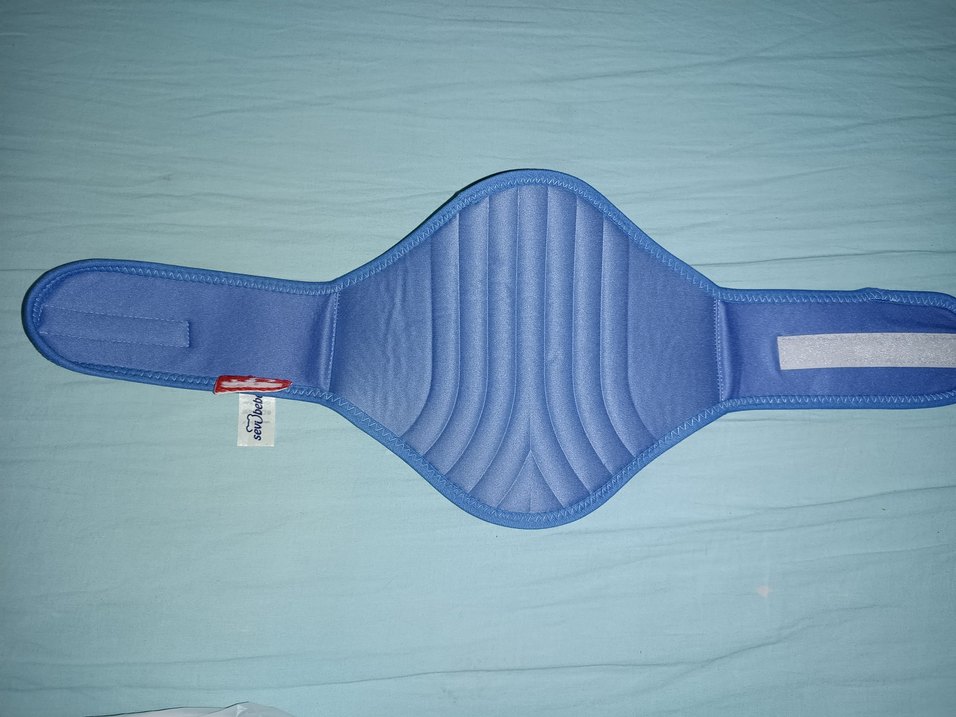 Pastel Mavi Bebek Taşıyıcı bebek bel desteği - Görsel 2