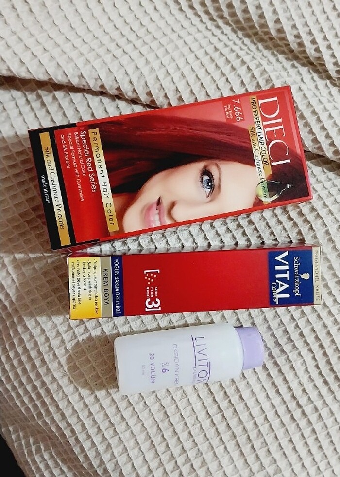 Kızıl saç boyası  - Görsel 3