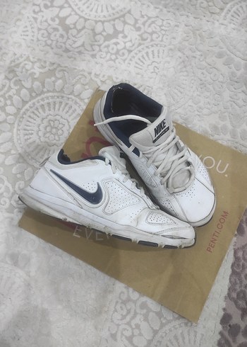 Nike Beyaz Spor erkek Sneakers - Görsel 2