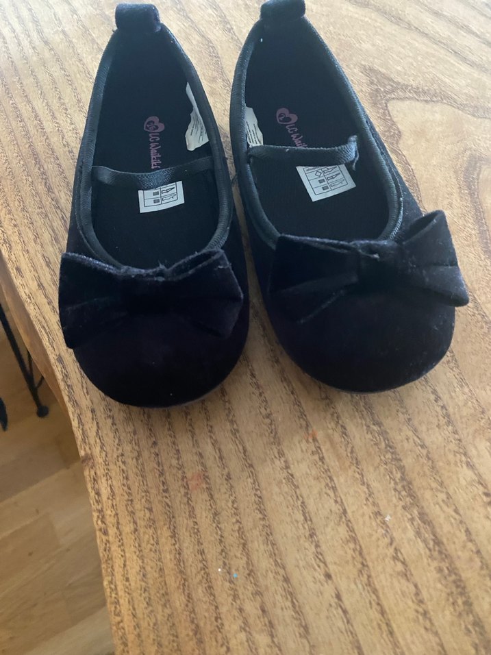 Klasik Siyah Kız Çocuk Babet Ayakkabı - Görsel 4