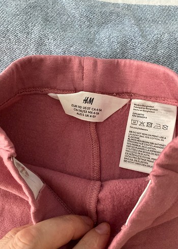 Pembe Elastik Kız Tayt - Görsel 2