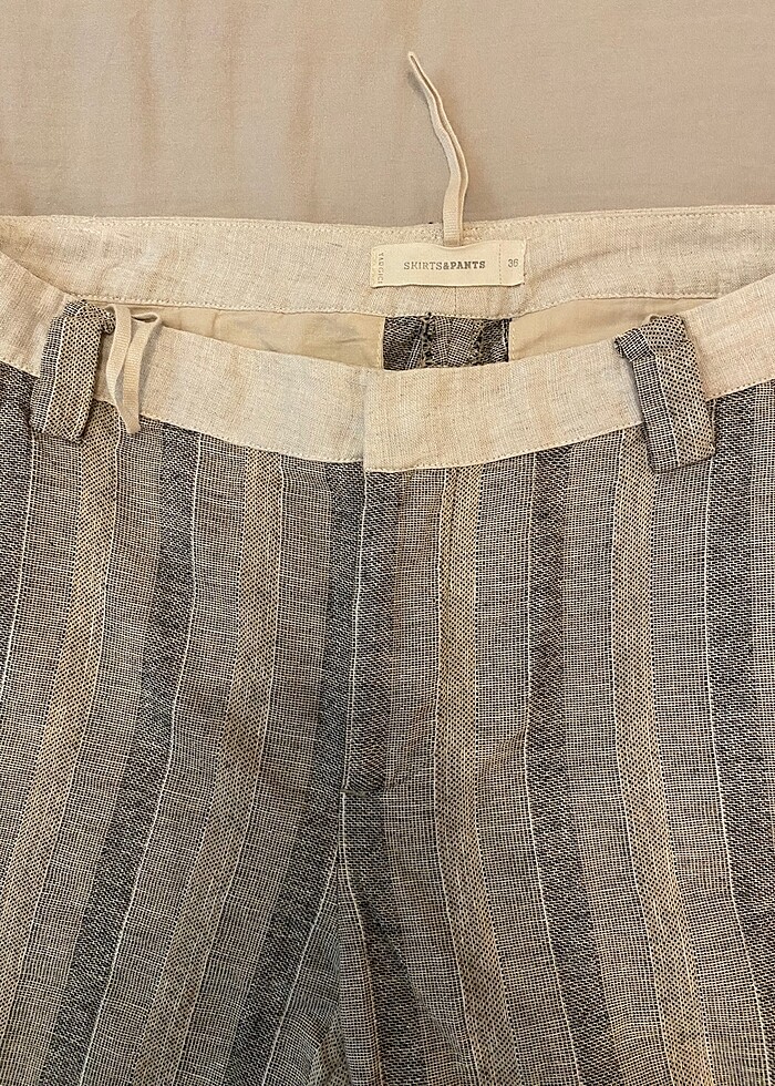 Yargıcı çizgili pantolon - Görsel 2