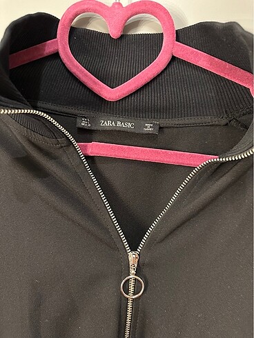 l Beden siyah Renk Zara bomber hirka
