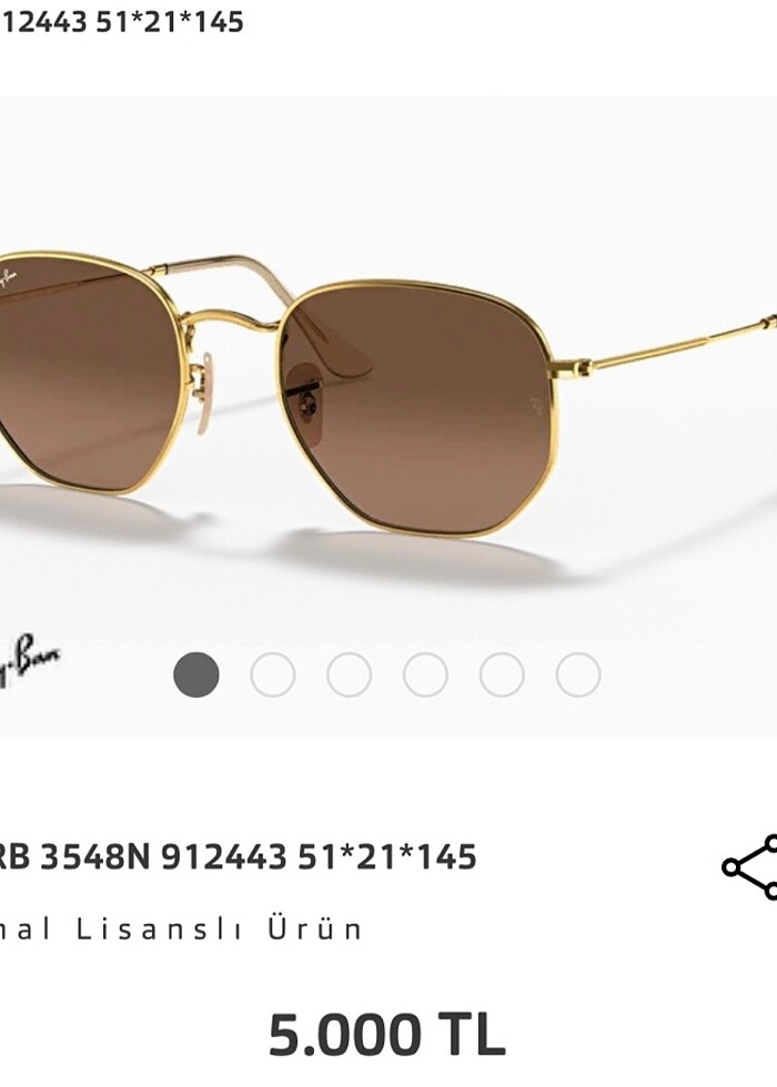 Ray-Ban güneş gözlüğü - Görsel 2