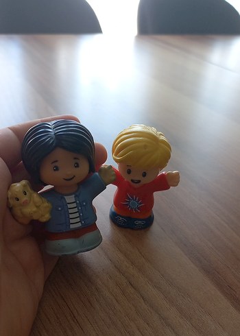  Beden Renkli Mini Figürler mattel little people