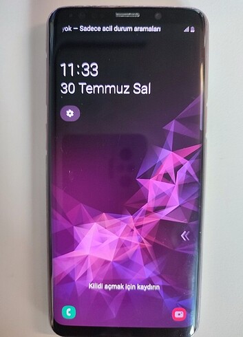 Samsung galaxy S9 Android telefon 